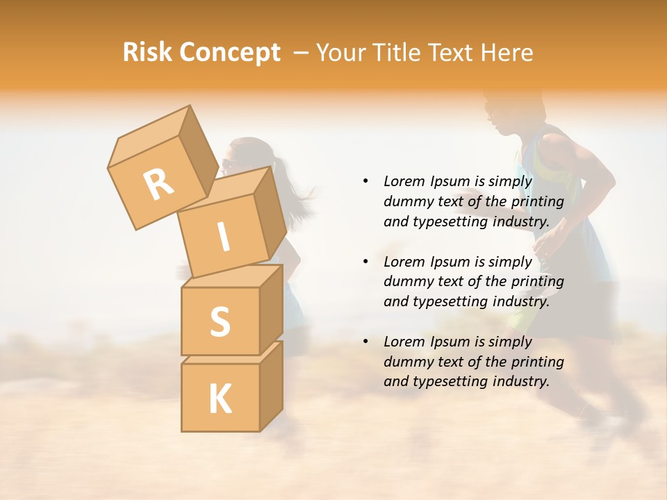 Outside Run Wellness PowerPoint Template