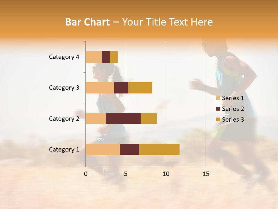 Outside Run Wellness PowerPoint Template