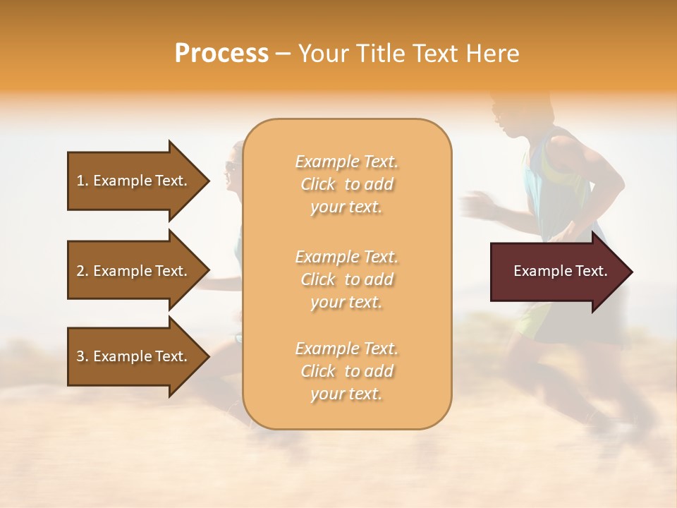 Outside Run Wellness PowerPoint Template