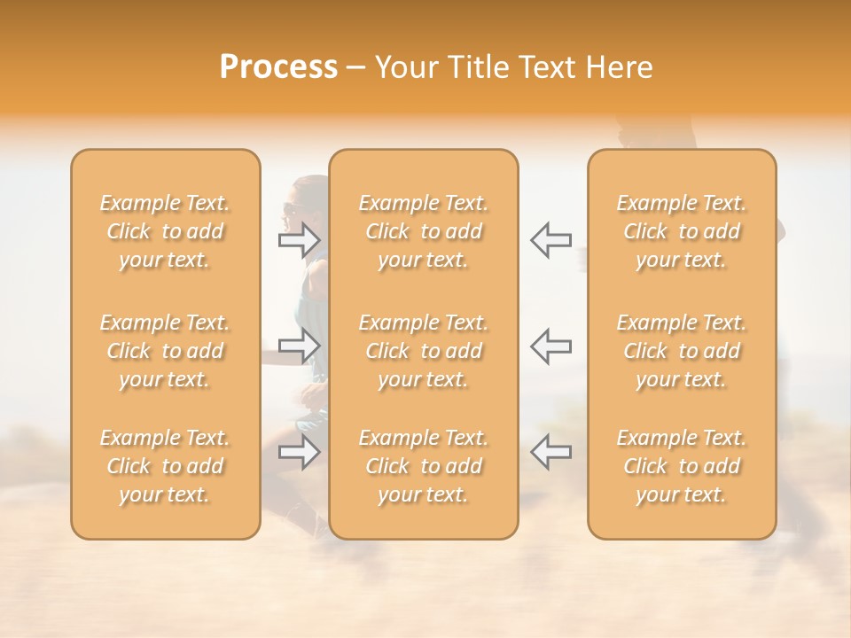 Outside Run Wellness PowerPoint Template