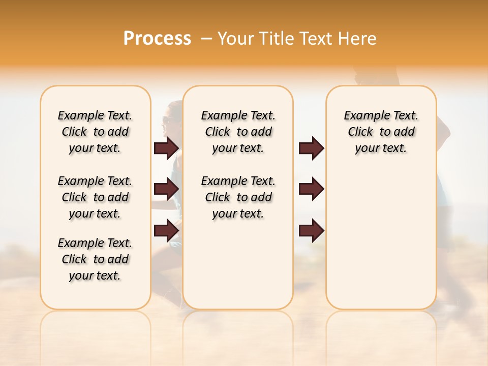 Outside Run Wellness PowerPoint Template