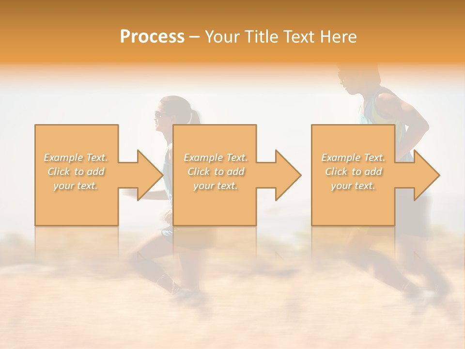 Outside Run Wellness PowerPoint Template