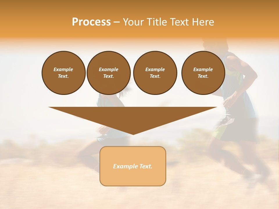 Outside Run Wellness PowerPoint Template