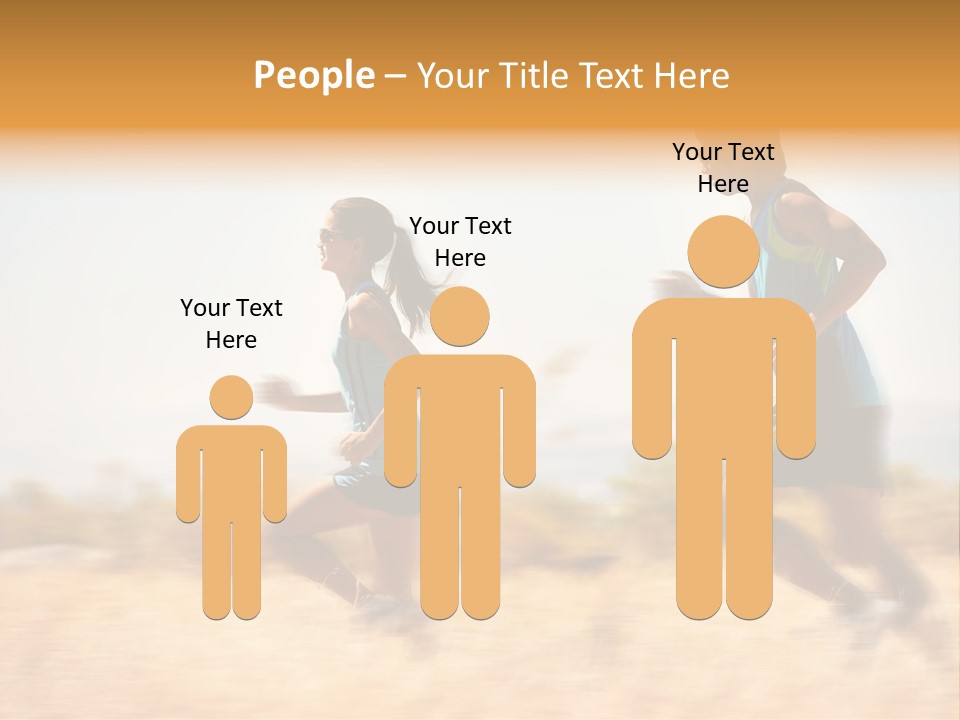 Outside Run Wellness PowerPoint Template