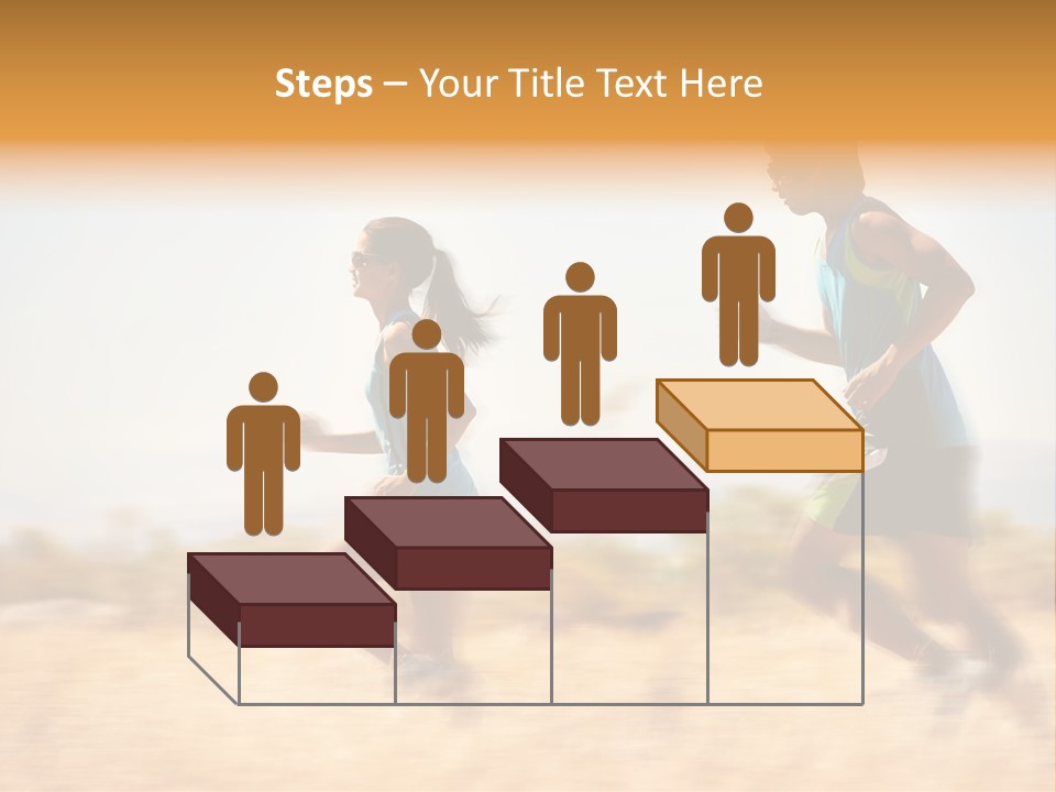 Outside Run Wellness PowerPoint Template