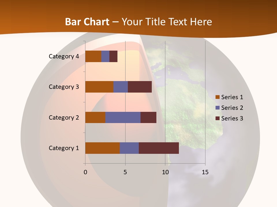 Map Cross Spin PowerPoint Template