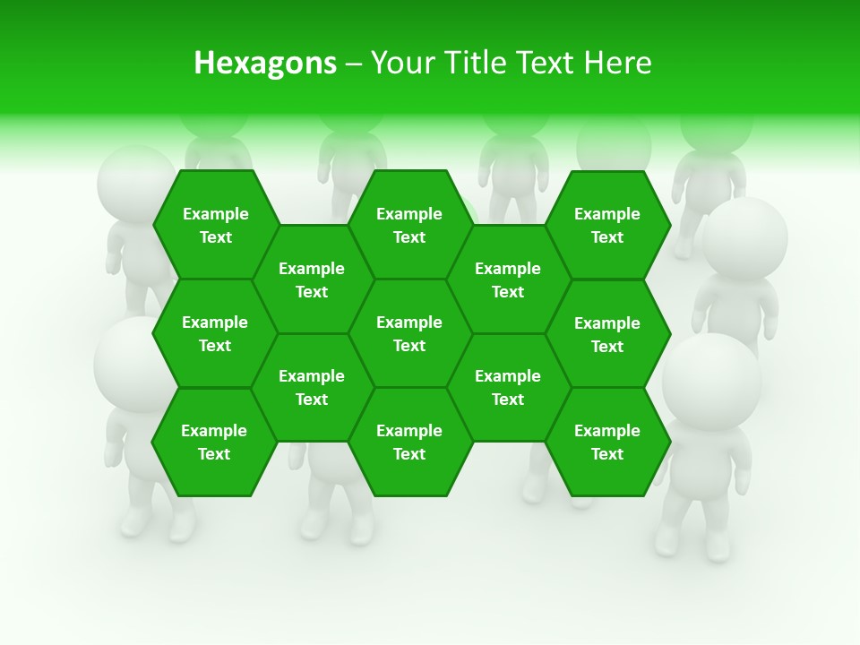 D Man Isolated Peoples PowerPoint Template