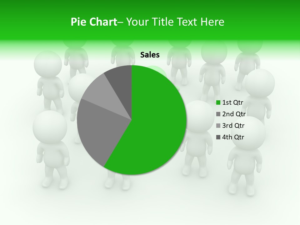 D Man Isolated Peoples PowerPoint Template