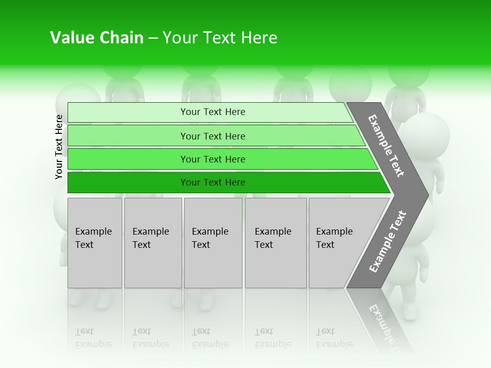 D Man Isolated Peoples PowerPoint Template