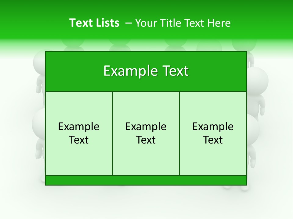 D Man Isolated Peoples PowerPoint Template