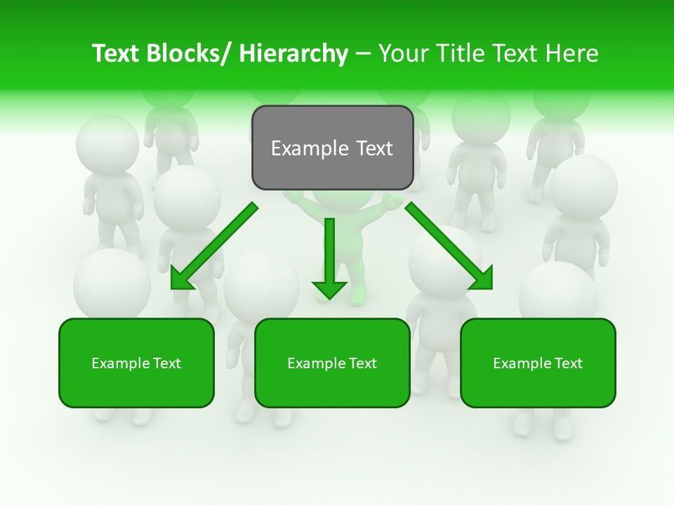 D Man Isolated Peoples PowerPoint Template