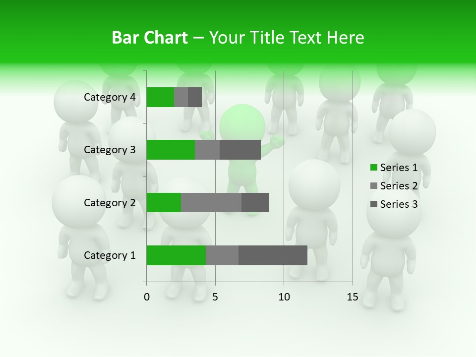 D Man Isolated Peoples PowerPoint Template