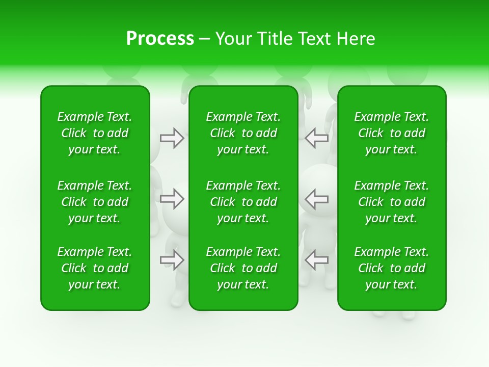 D Man Isolated Peoples PowerPoint Template