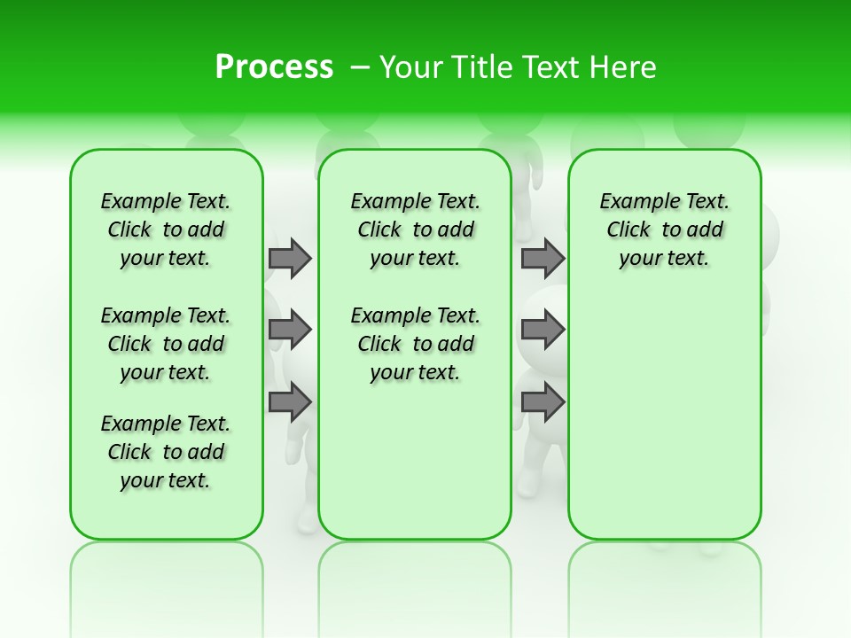 D Man Isolated Peoples PowerPoint Template