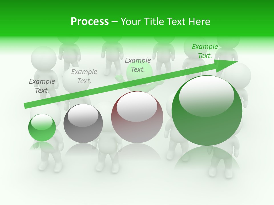 D Man Isolated Peoples PowerPoint Template