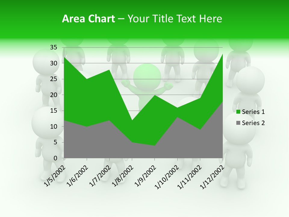 D Man Isolated Peoples PowerPoint Template