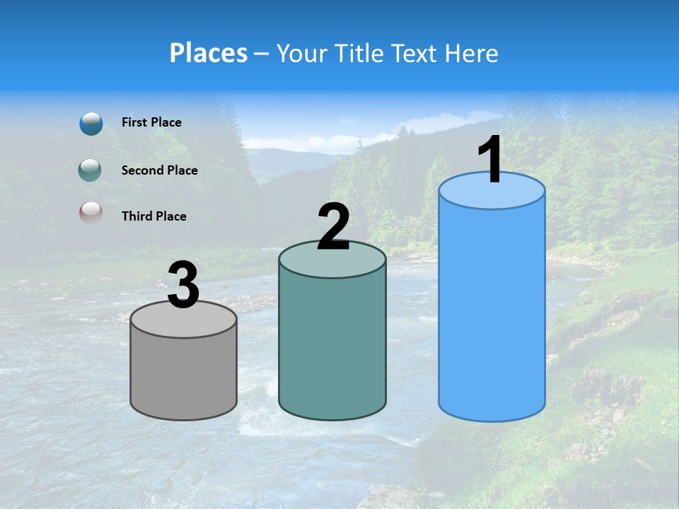 Tranquil Season Wood PowerPoint Template