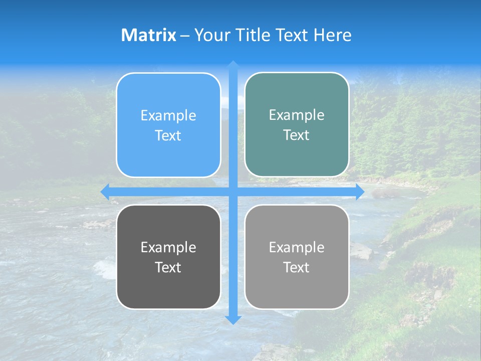 Tranquil Season Wood PowerPoint Template