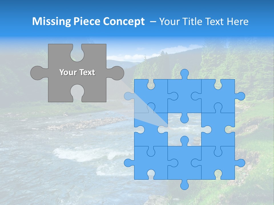 Tranquil Season Wood PowerPoint Template