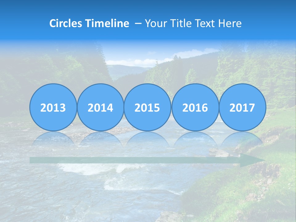 Tranquil Season Wood PowerPoint Template