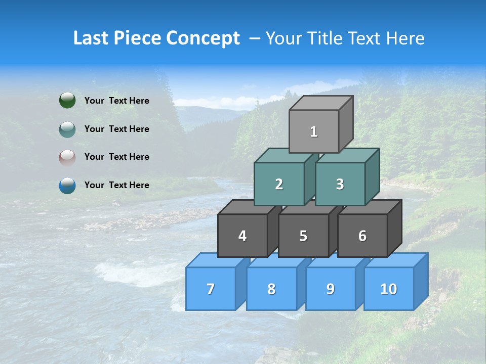 Tranquil Season Wood PowerPoint Template