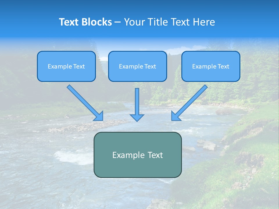 Tranquil Season Wood PowerPoint Template