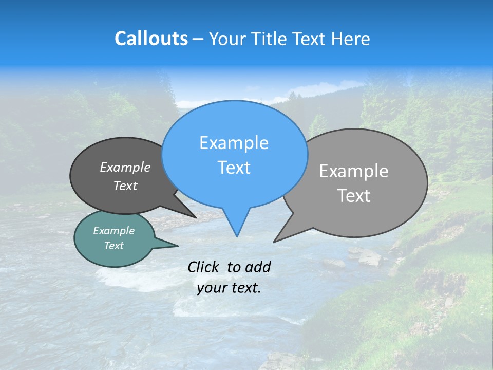 Tranquil Season Wood PowerPoint Template