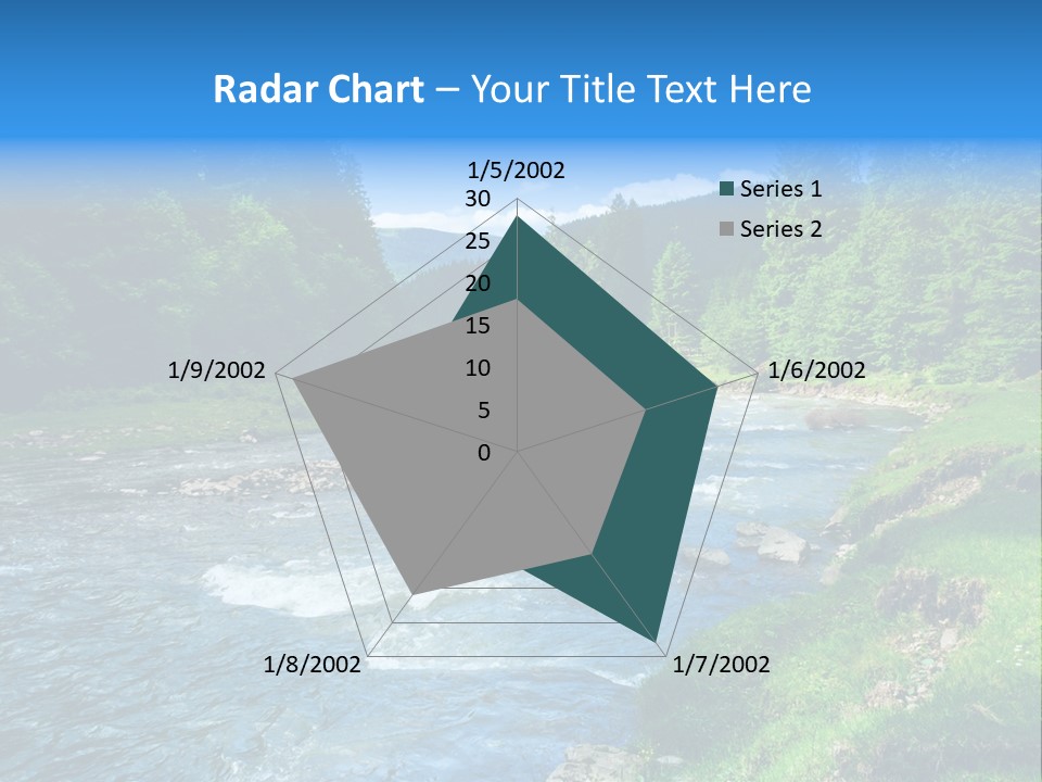 Tranquil Season Wood PowerPoint Template