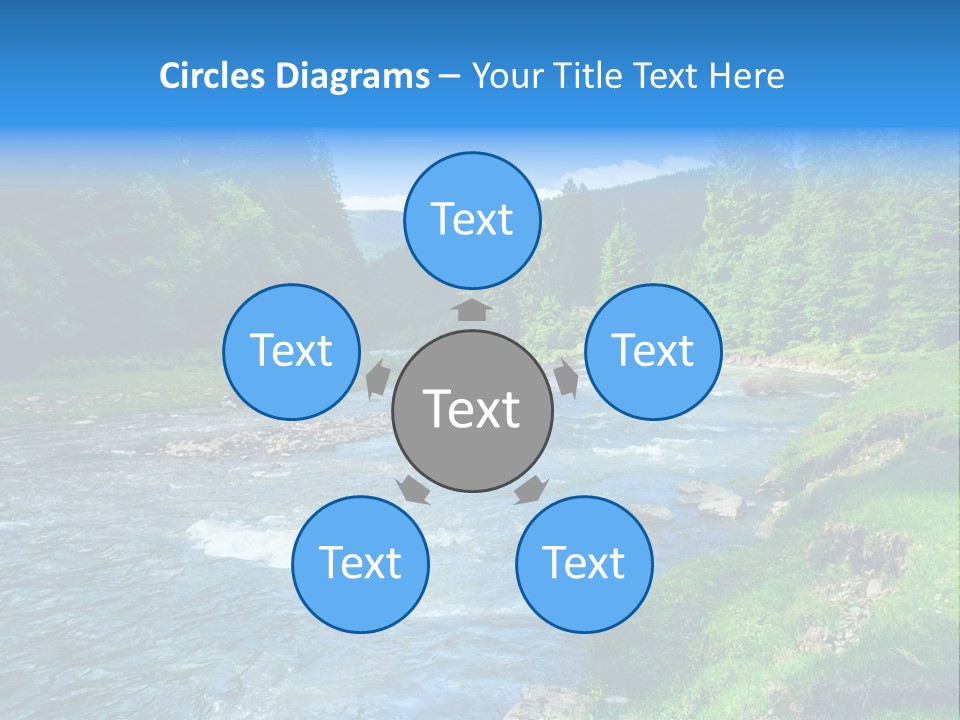 Tranquil Season Wood PowerPoint Template