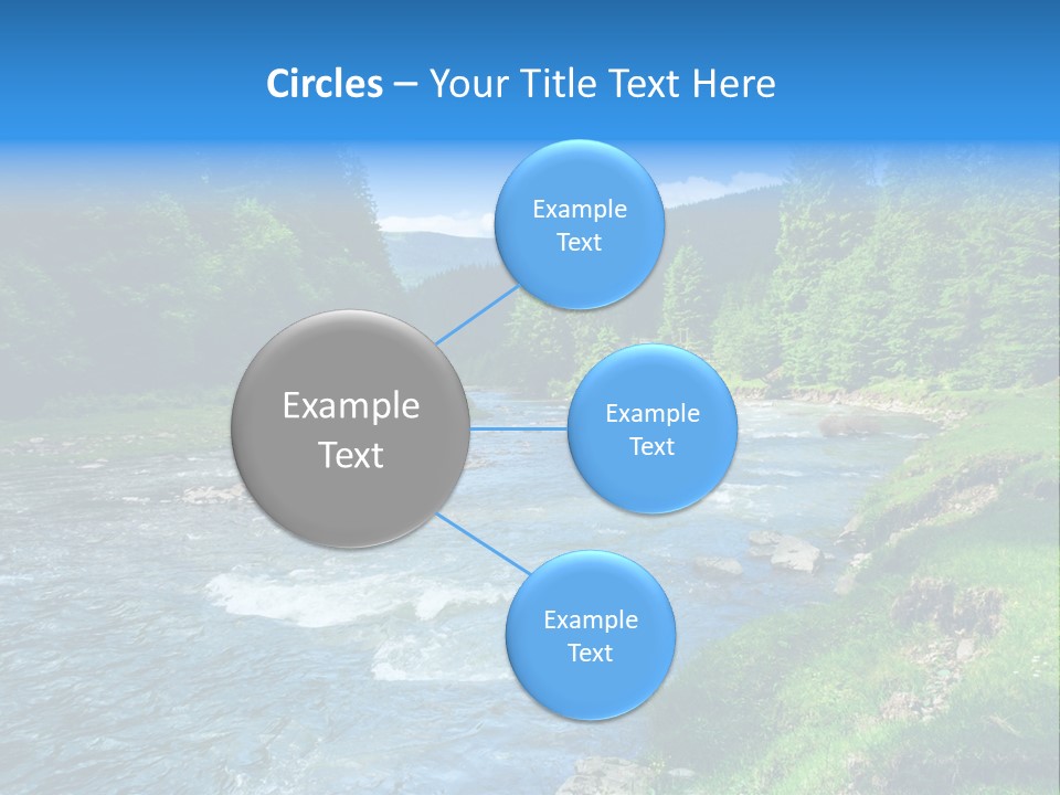 Tranquil Season Wood PowerPoint Template