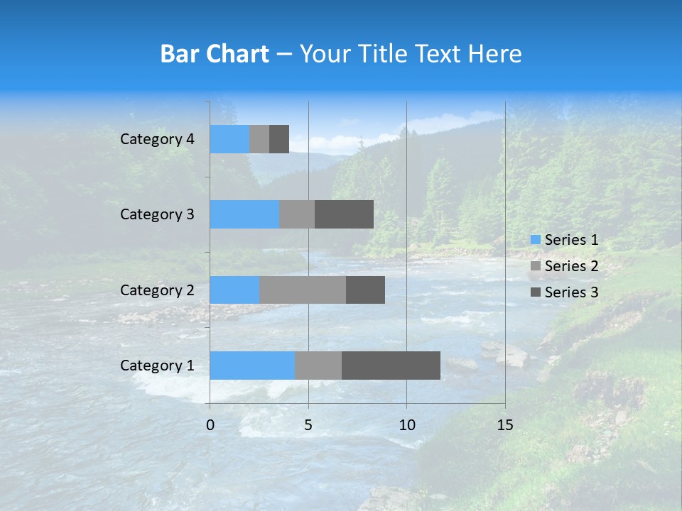 Tranquil Season Wood PowerPoint Template