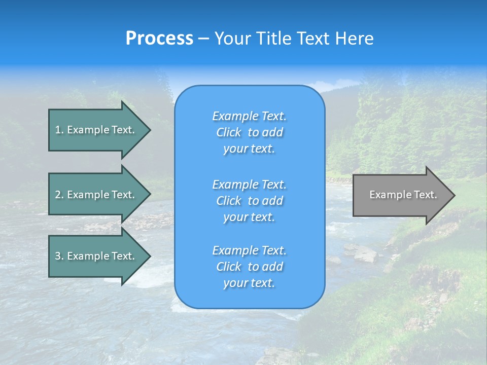 Tranquil Season Wood PowerPoint Template