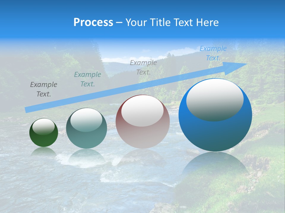 Tranquil Season Wood PowerPoint Template