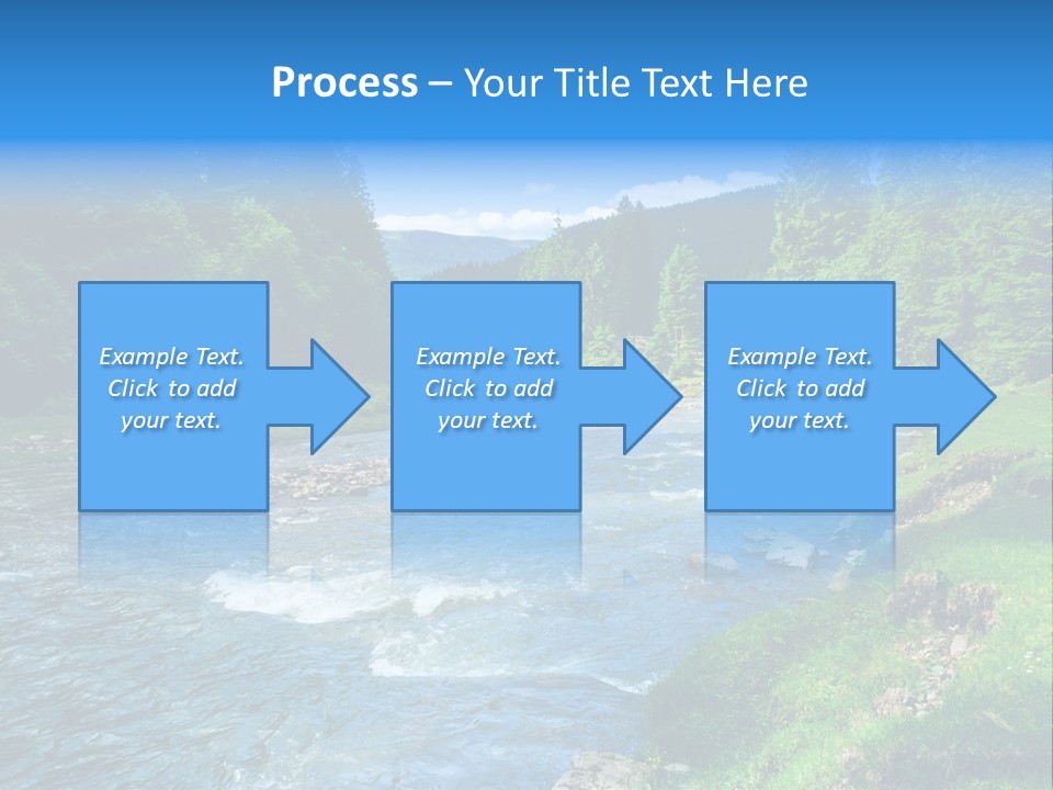 Tranquil Season Wood PowerPoint Template