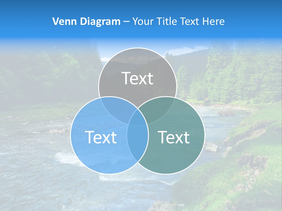 Tranquil Season Wood PowerPoint Template