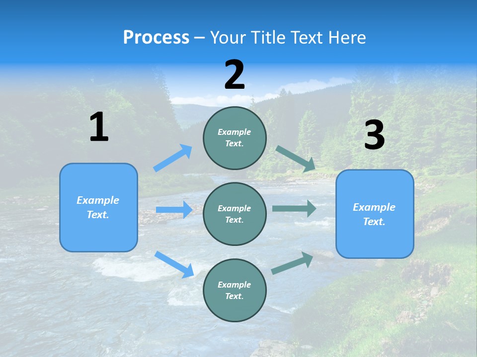 Tranquil Season Wood PowerPoint Template