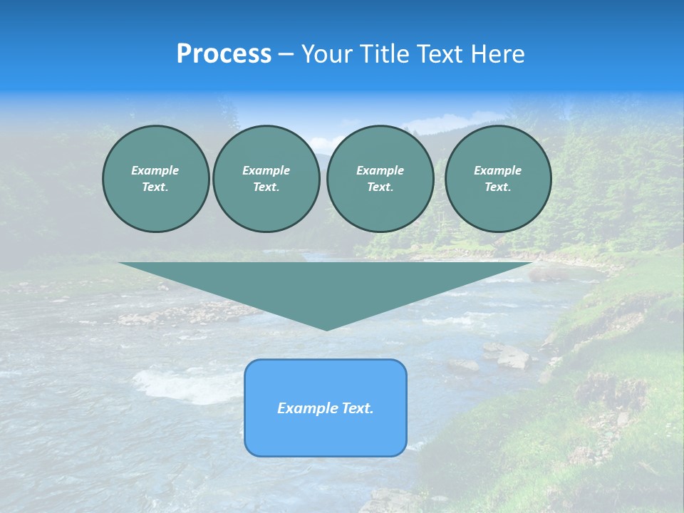 Tranquil Season Wood PowerPoint Template