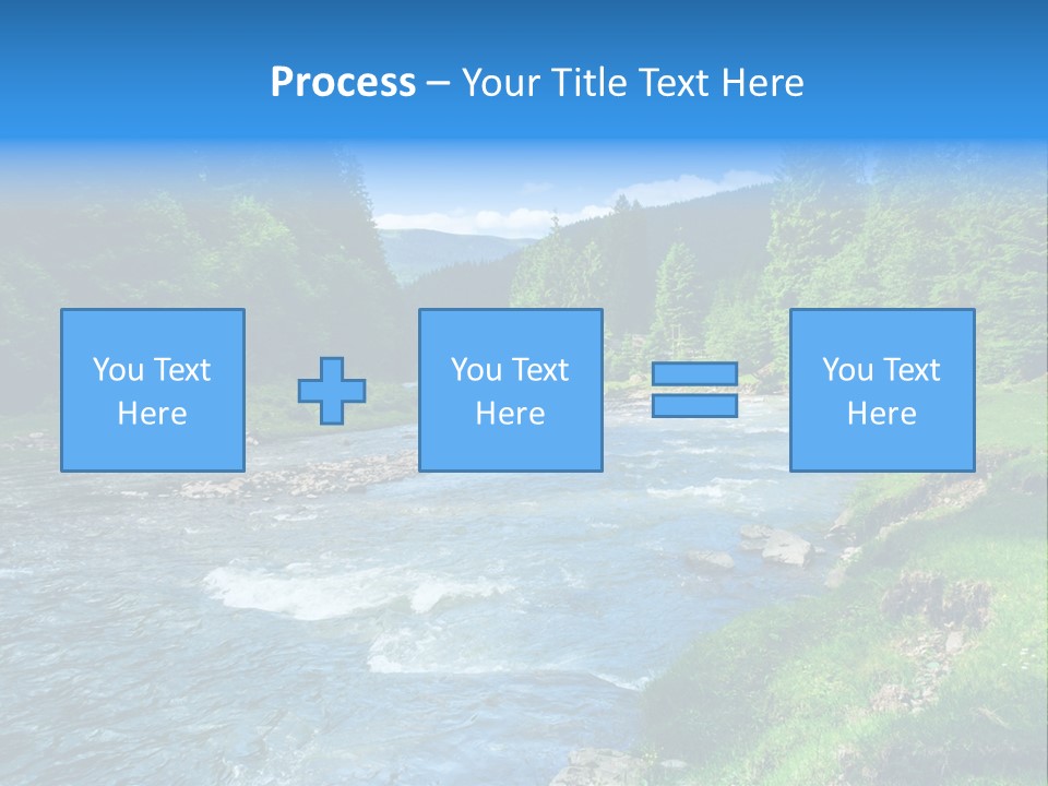 Tranquil Season Wood PowerPoint Template