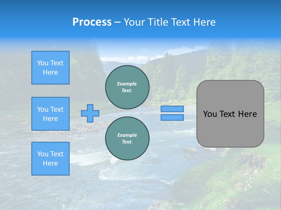 Tranquil Season Wood PowerPoint Template