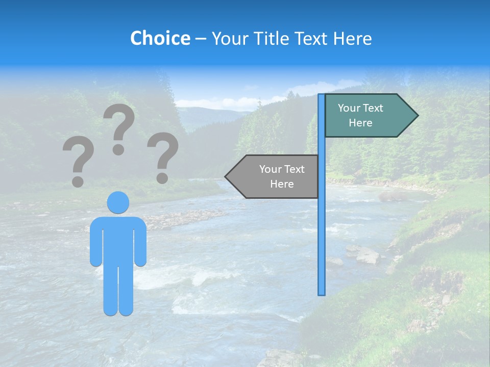 Tranquil Season Wood PowerPoint Template