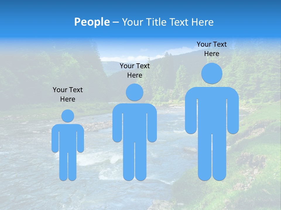 Tranquil Season Wood PowerPoint Template