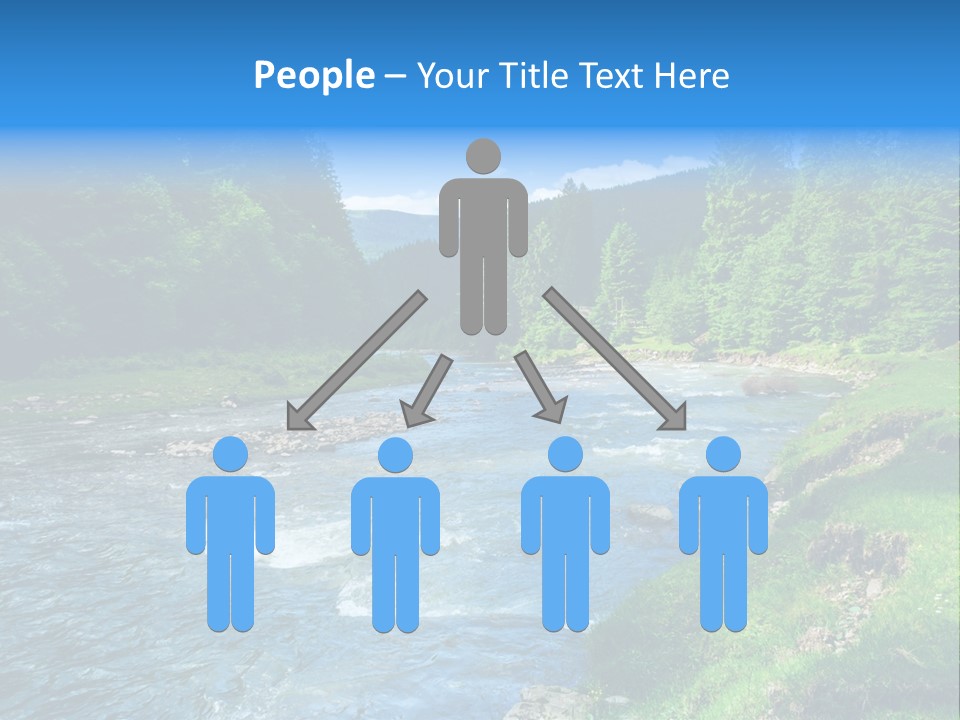 Tranquil Season Wood PowerPoint Template