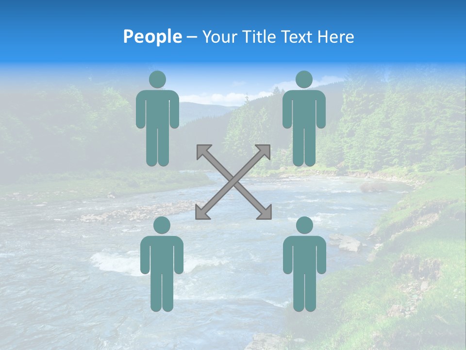 Tranquil Season Wood PowerPoint Template