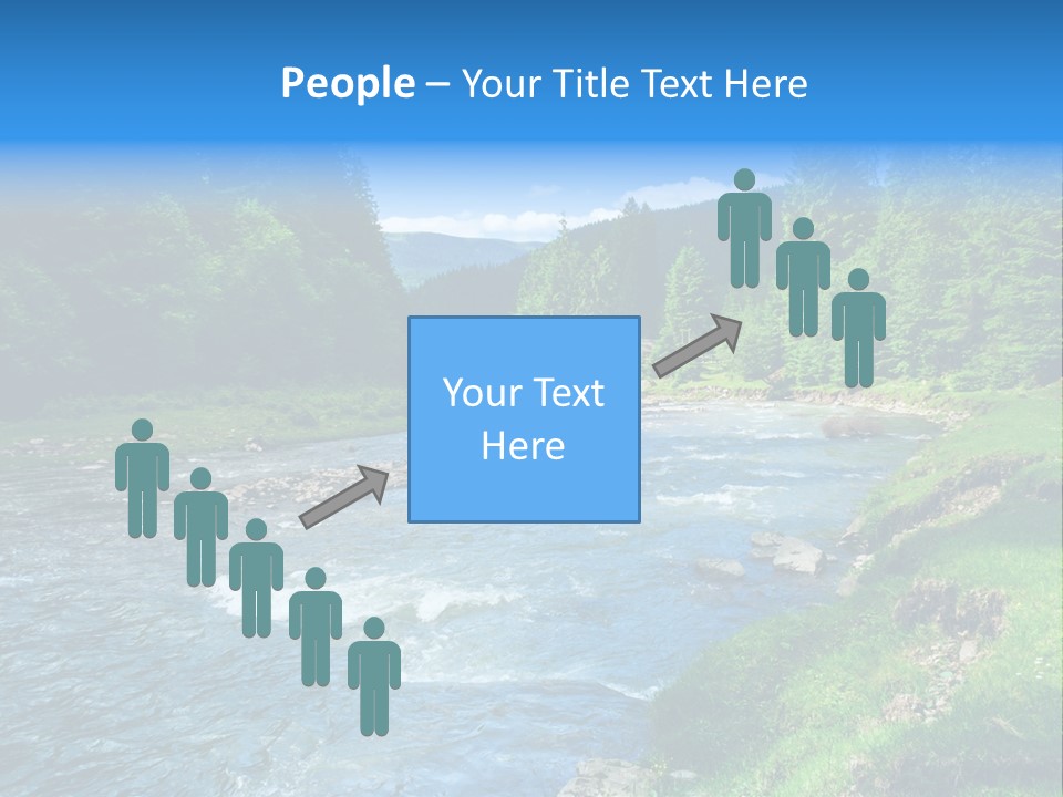 Tranquil Season Wood PowerPoint Template