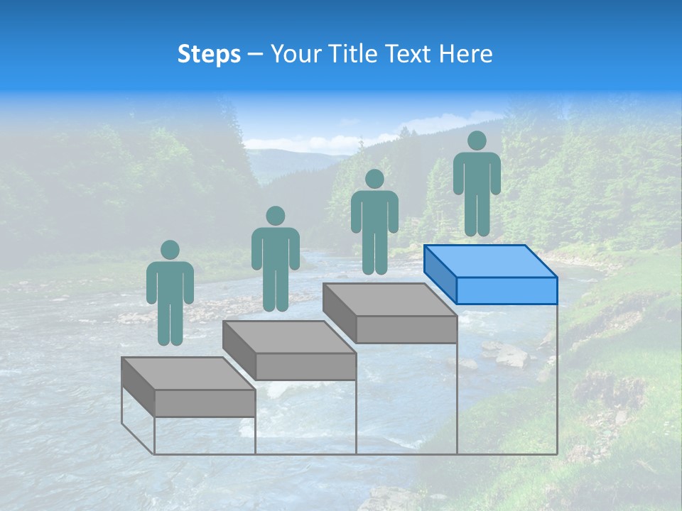 Tranquil Season Wood PowerPoint Template