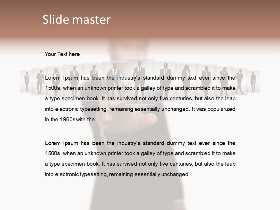 Real Teamwork Wisdom PowerPoint Template