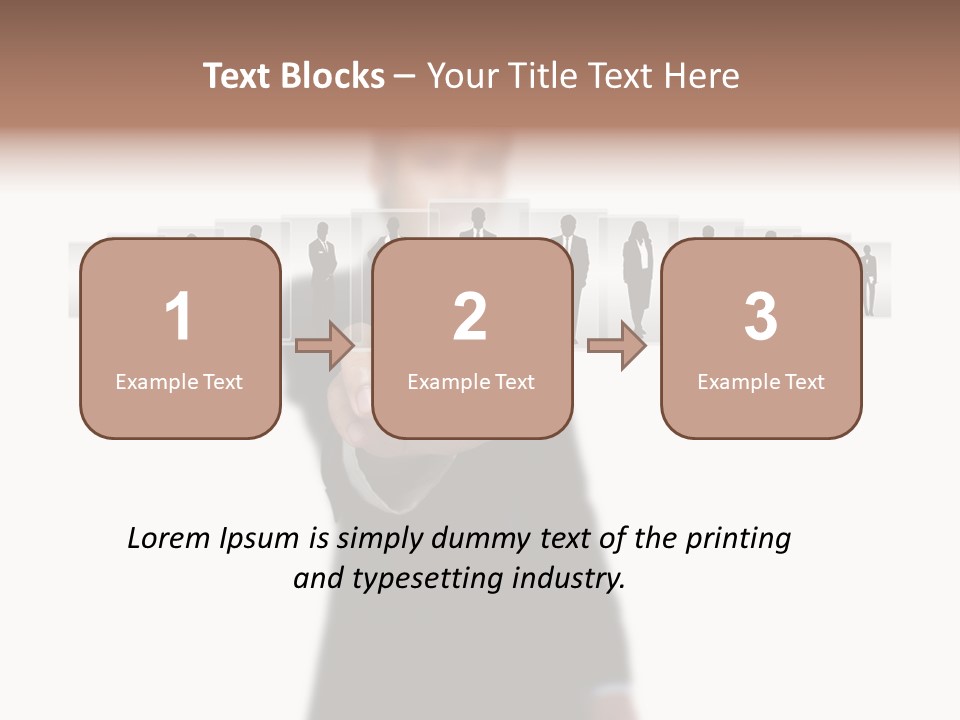Real Teamwork Wisdom PowerPoint Template