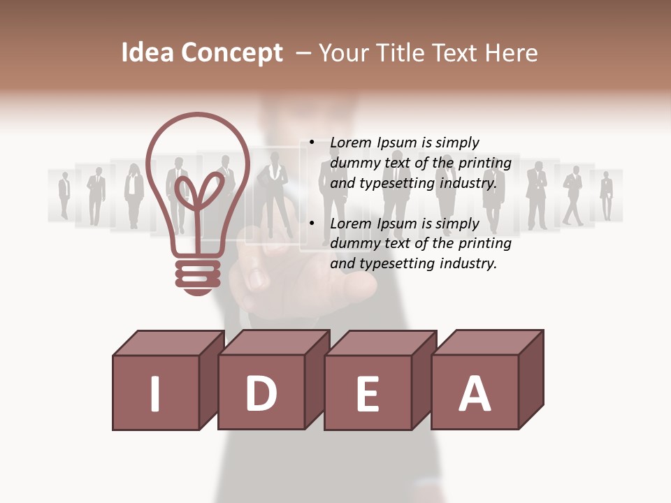 Real Teamwork Wisdom PowerPoint Template