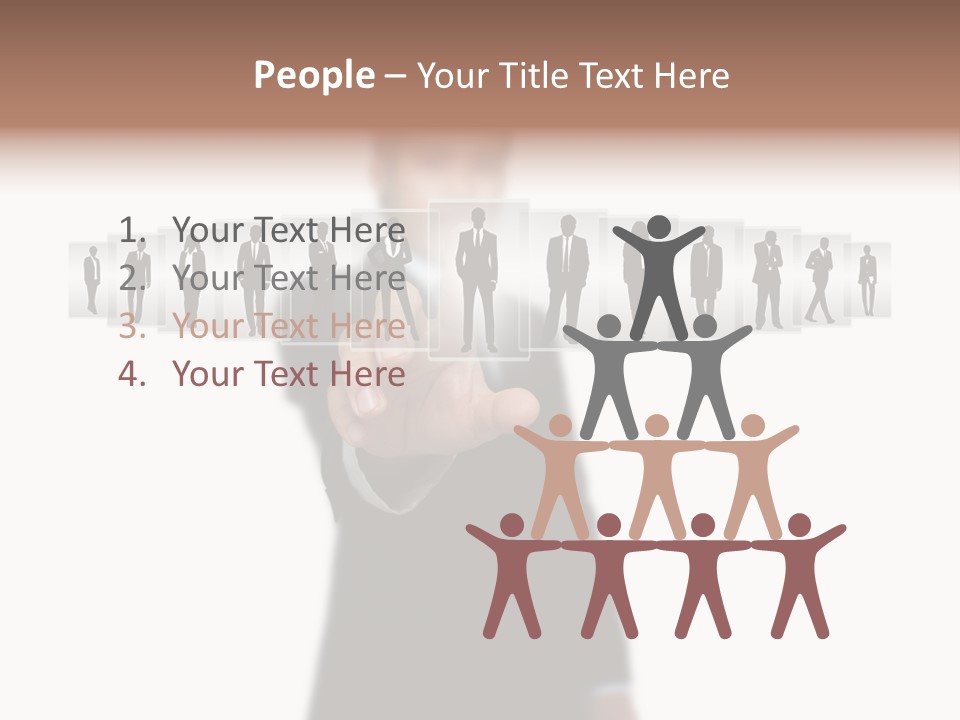 Real Teamwork Wisdom PowerPoint Template