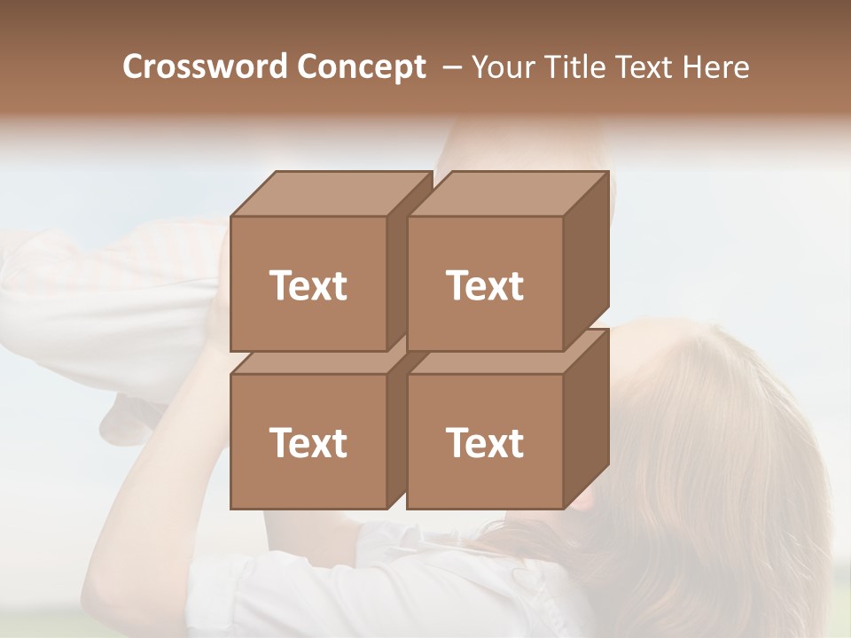 Human Mom Play PowerPoint Template